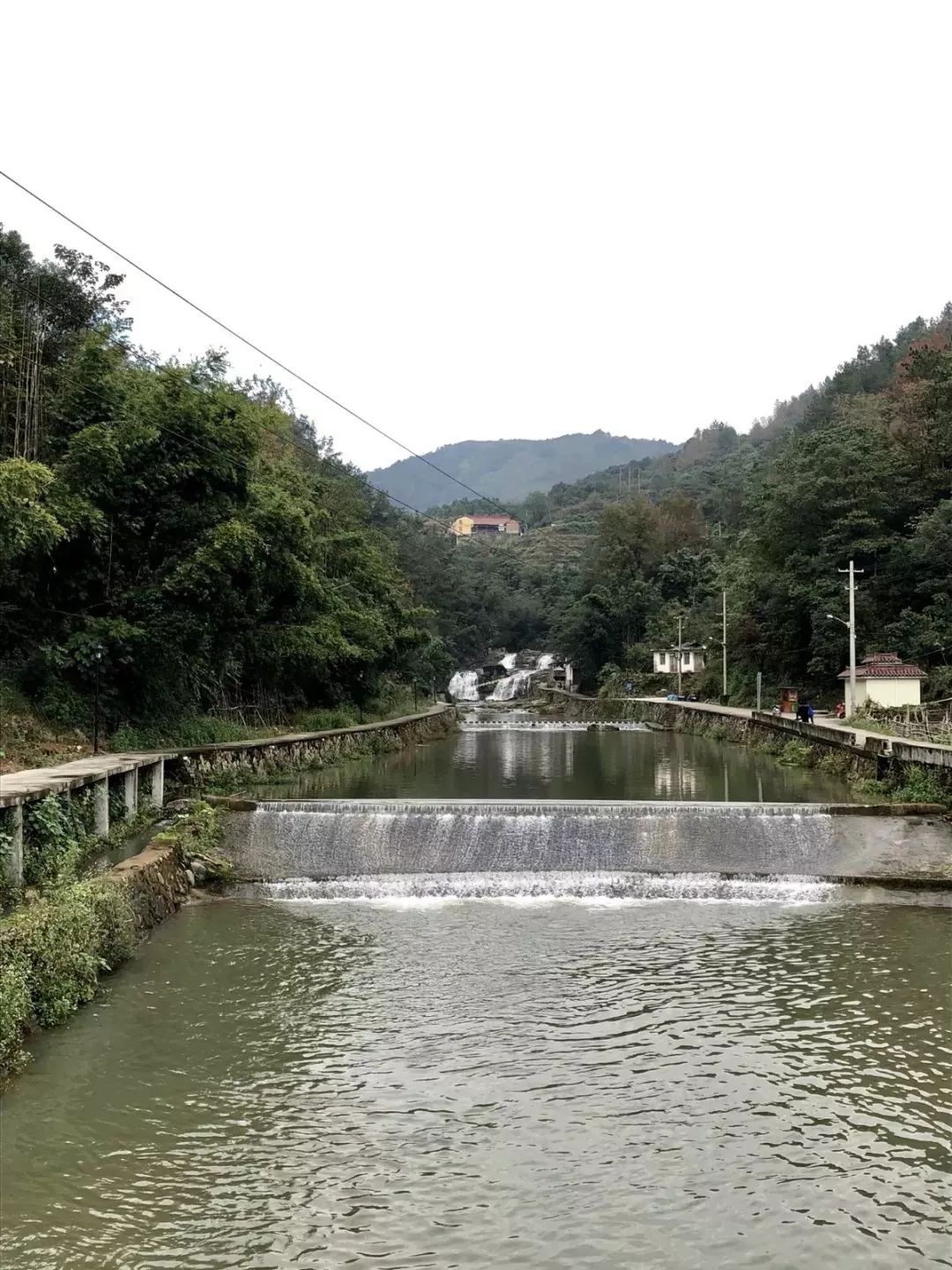 看溪流穿村而过看漫山落叶缤纷平阳腾蛟这个村现在很美