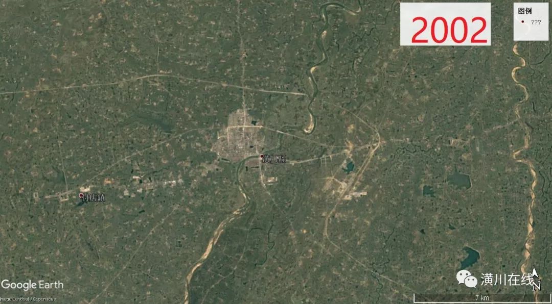 这35张卫星照片见证了潢川从1984年到2018年的巨大变化