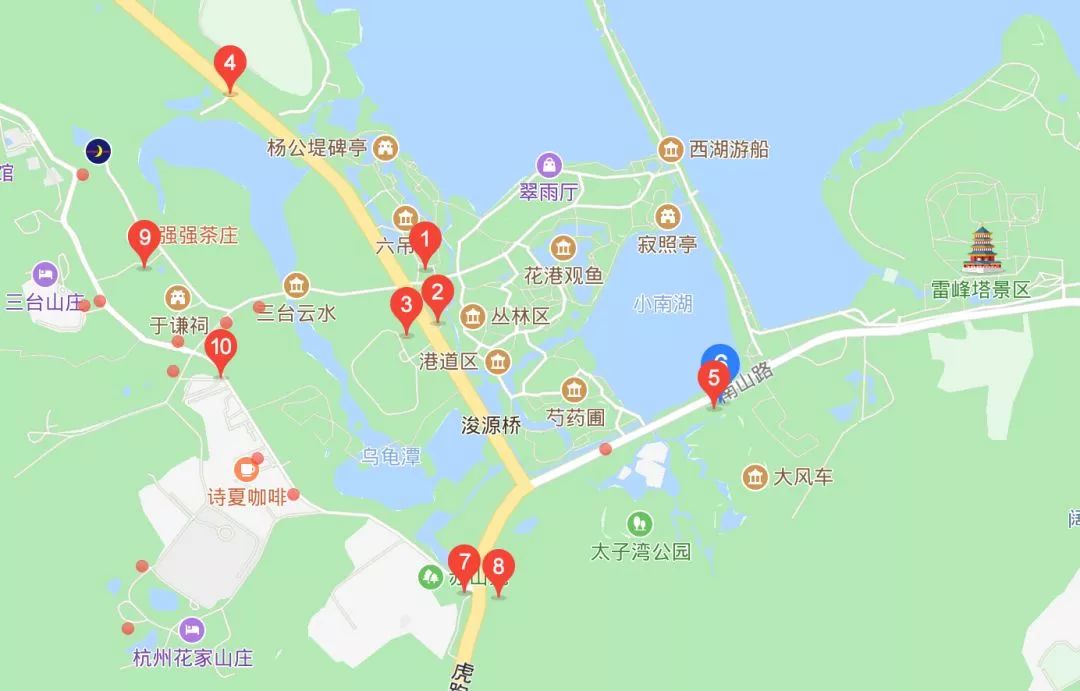 福利10个名额免费送奔跑吧女神从花港观鱼到西湖天地