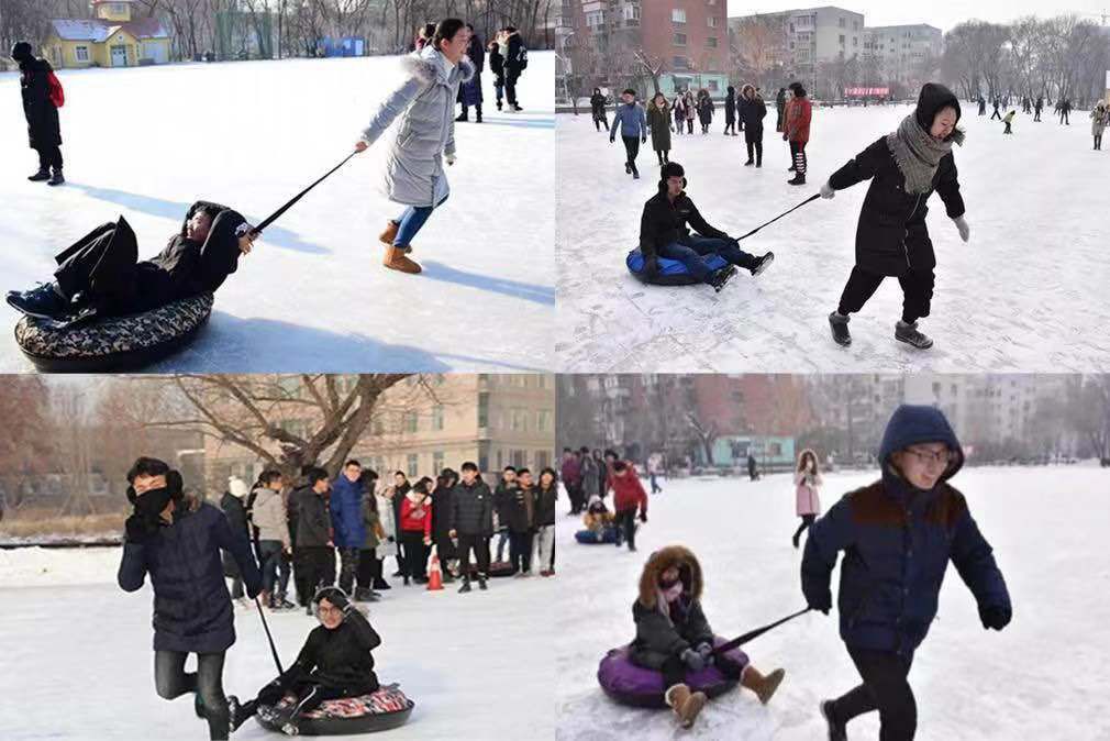 在少“雪”的哈尔滨 但是滑“雪”谈球吧体育圈不能少(图2)