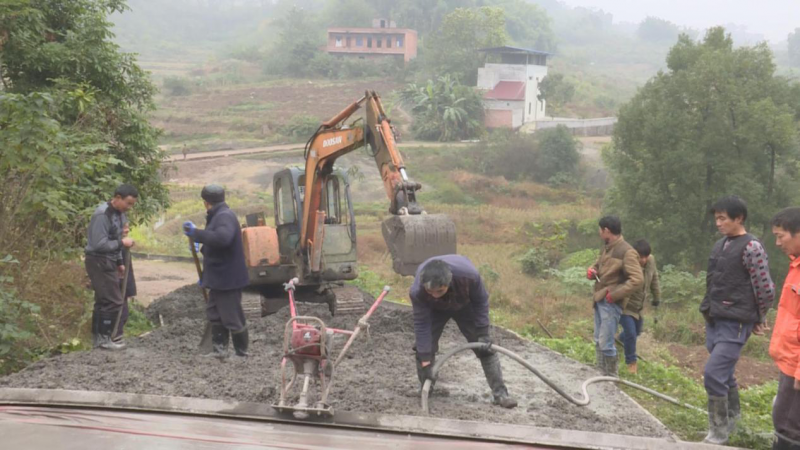 重庆永川最偏远的农村公路也在建了