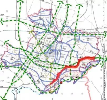 依据《阜南县空间规划(2017-2030年)》,划定县域生态保护红线.