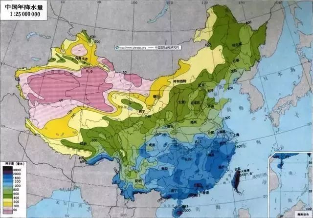 课程资源61地理视野文明的冲突发生在400毫米等降水量线