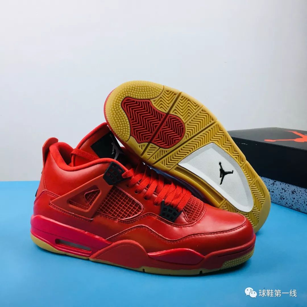 乔4光棍节中国红刮刮乐airjordan4singlesdayav3914600