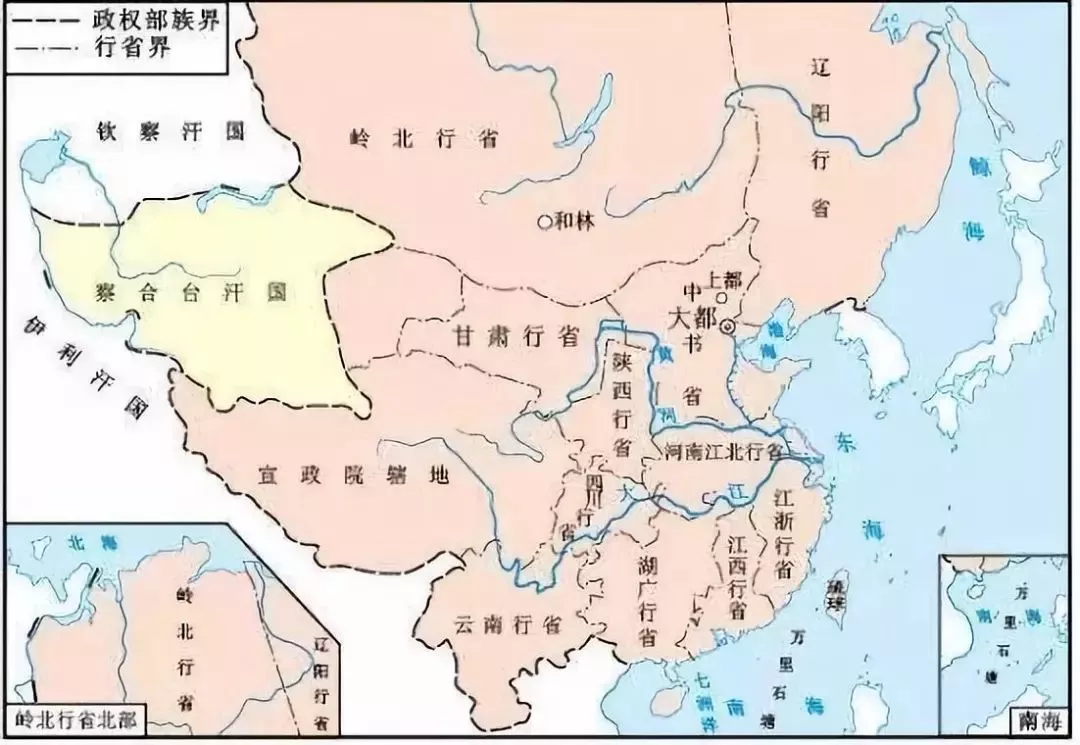到了元朝末期,广西被划分出来成了独立的省份.