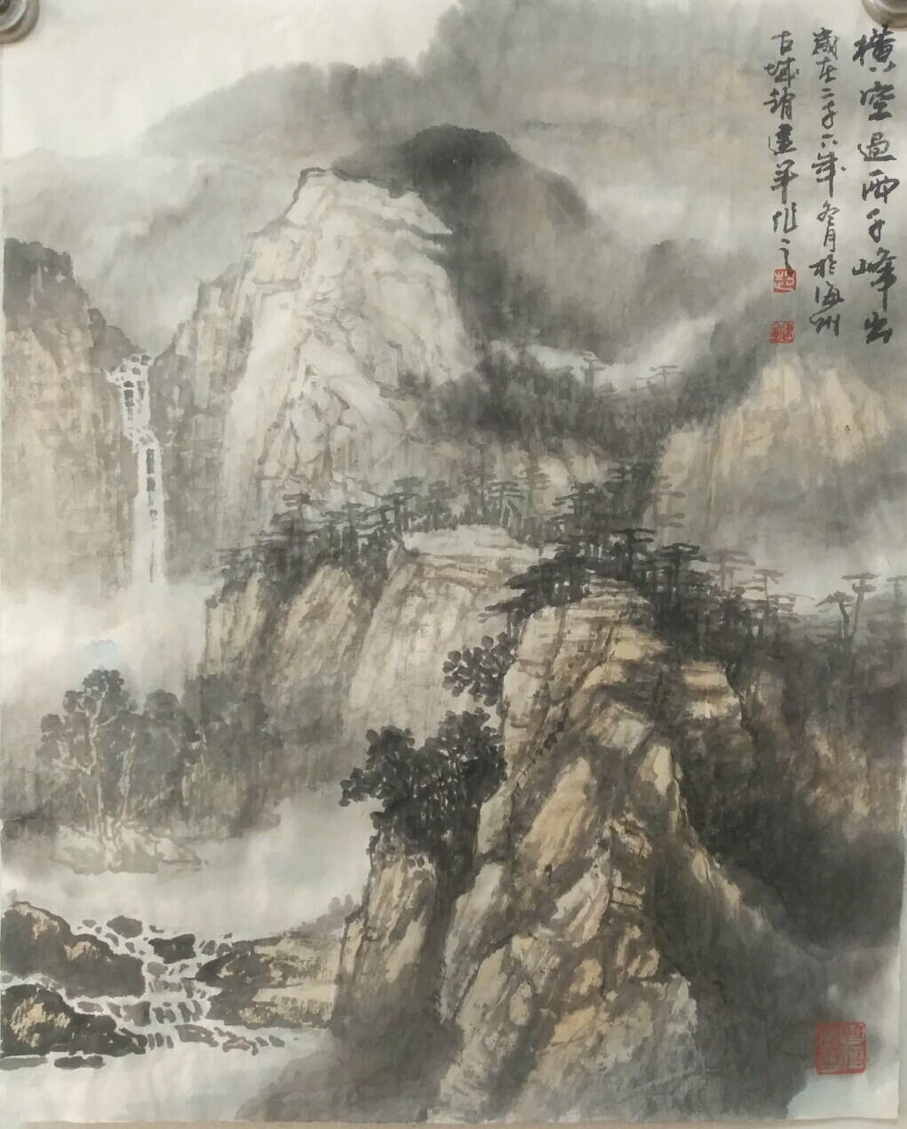 山水情怀,古韵乡情——写意画家赵建军_文化_怀化新闻