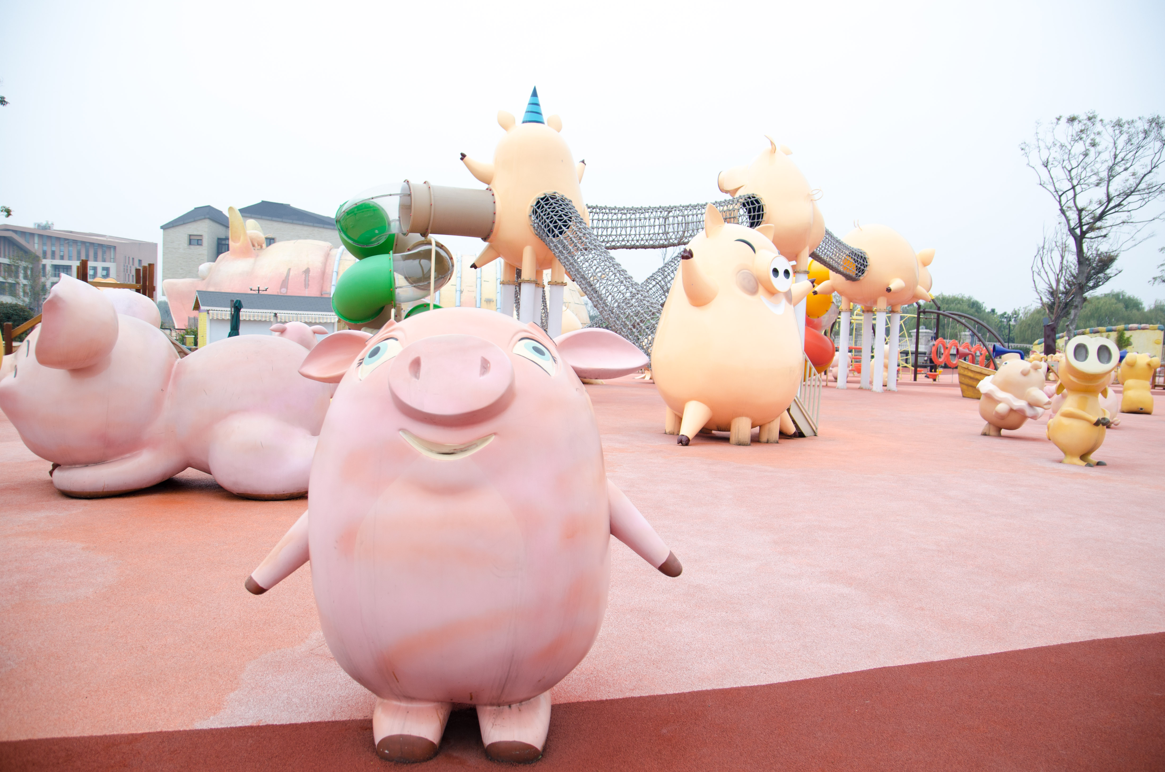 猪年即将来到,浙江一家主题乐园嗨翻天, 全国第一家猪主题乐园
