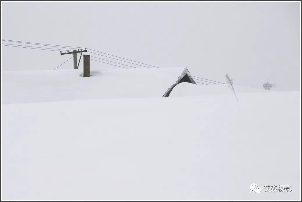 欣赏i 冬季山乡素描_雪景