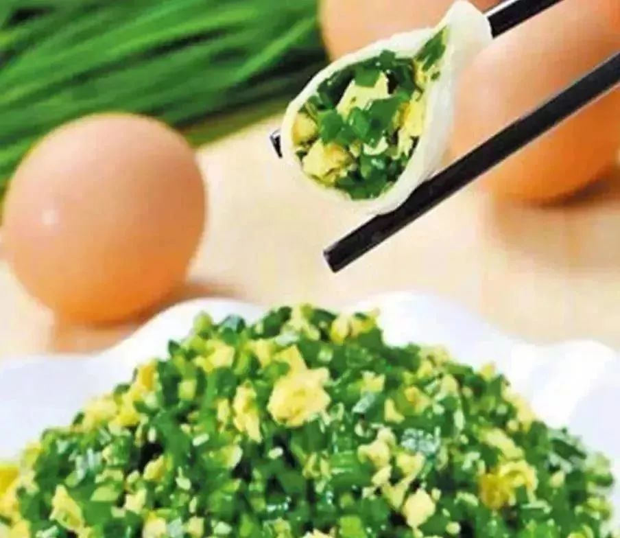 韭菜鸡蛋水饺