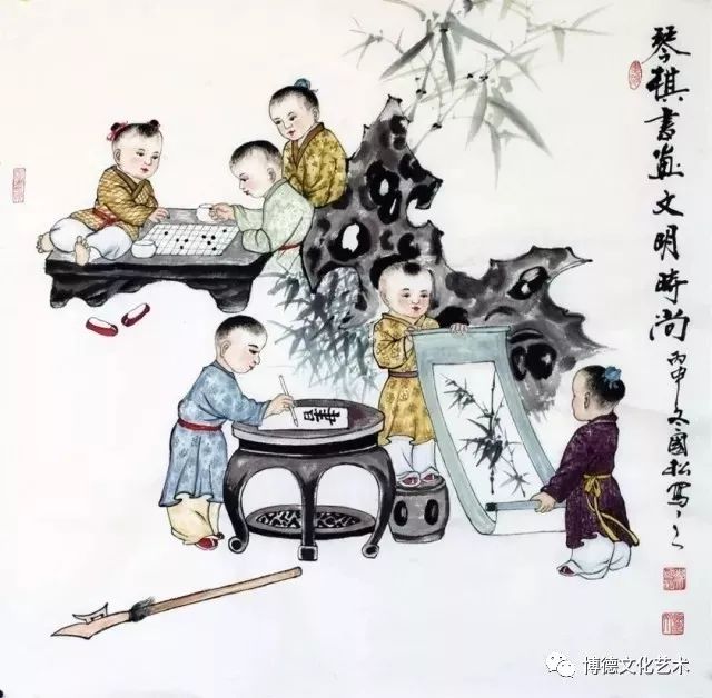 清新脱俗,隽永灵秀 —— 国画大家郑国松作品欣赏