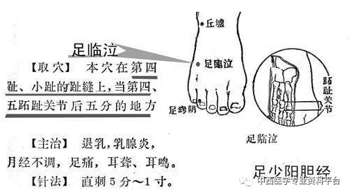 足临泣穴