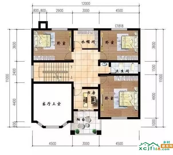 房子采光,风水缺一不可,这几栋轻奢别墅户型旺气足,定