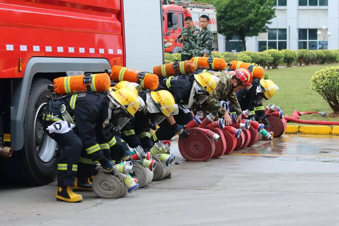 消防,沙场点兵,训练场上争先锋—东莞支队圆满完成夏季训练考核工作