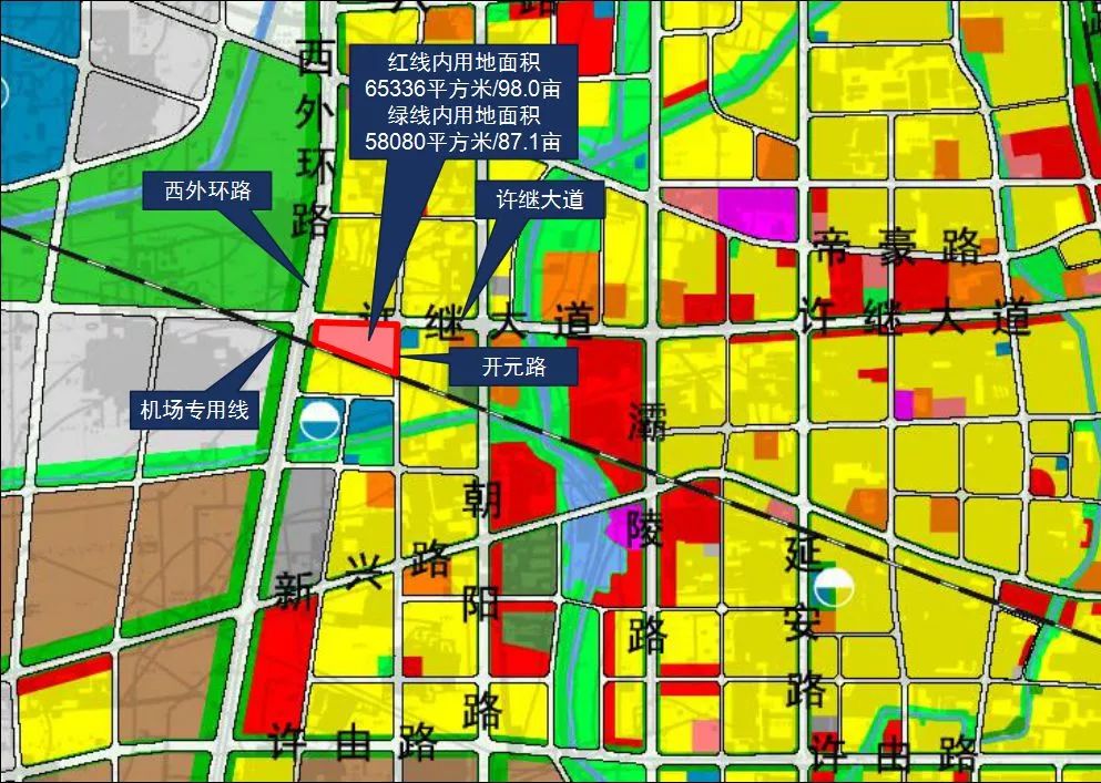 建安区人民医院迁建项目:选址于开元路以西,机场专用线以北,西外环路