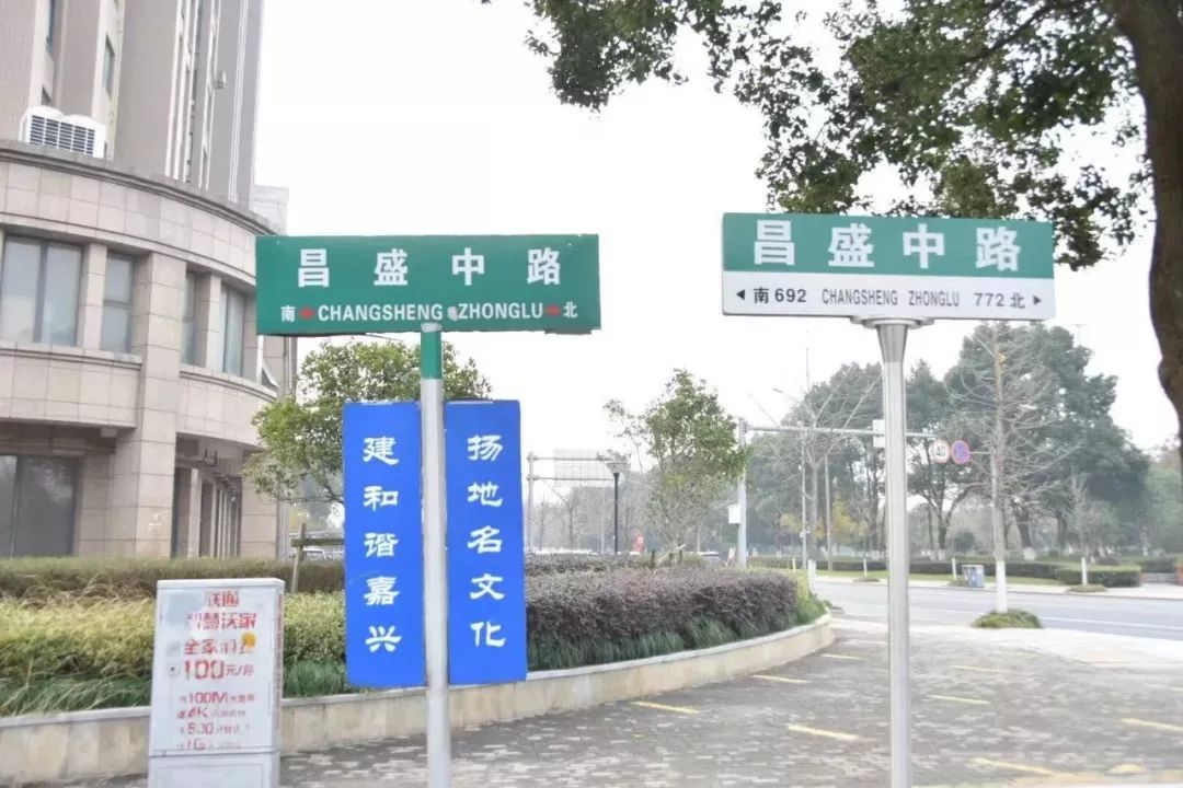 小马微视频新版嘉兴路牌上街信息量超大