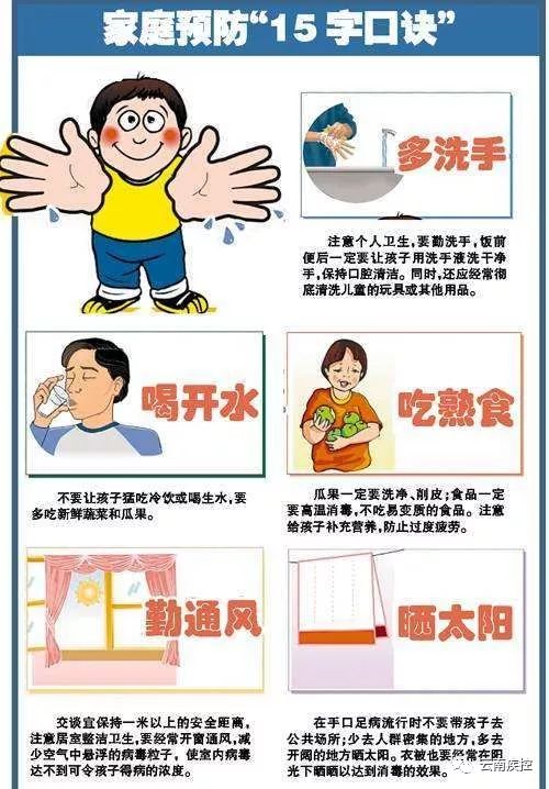 冬季到,学校和幼儿园如何预防手足口病?