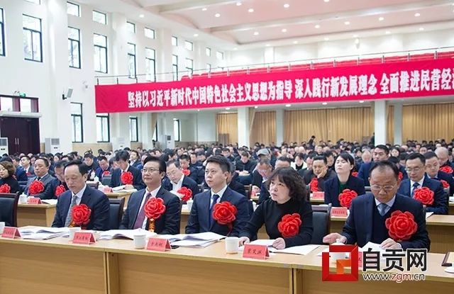 自贡市民营经济健康发展大会隆重召开市青年联合会副主席曾民帆获奖并