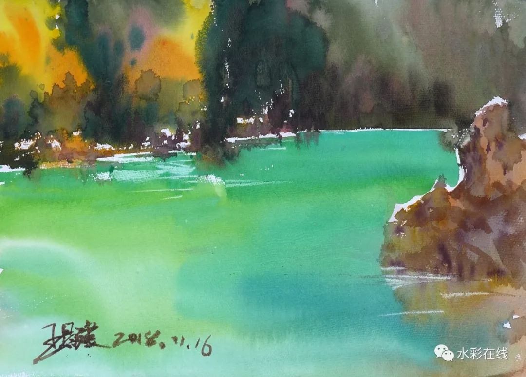 冷暖对比39x54cm