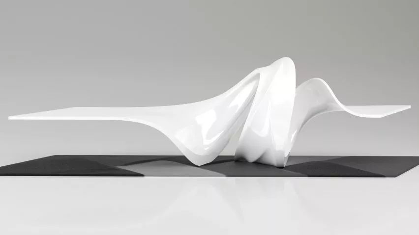 zaha hadid design, le-a table