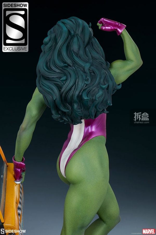 sideshow 漫威 she-hulk 女浩克 1:5 雕像