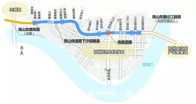 大江东要建一条快速路,全程无红绿灯直达主城区和城西!