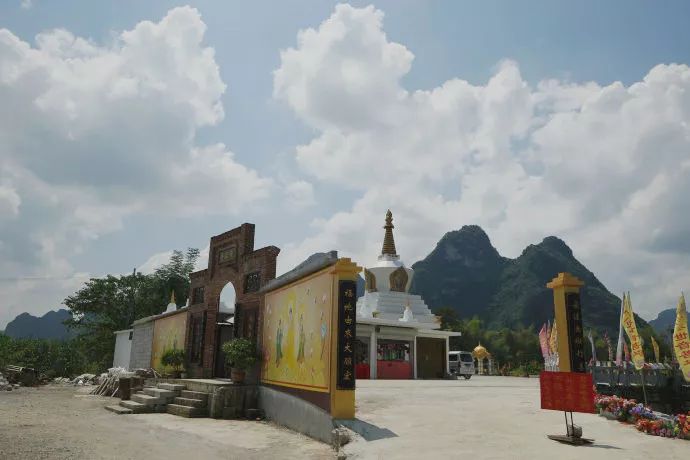 都安安福寺的山水祥云