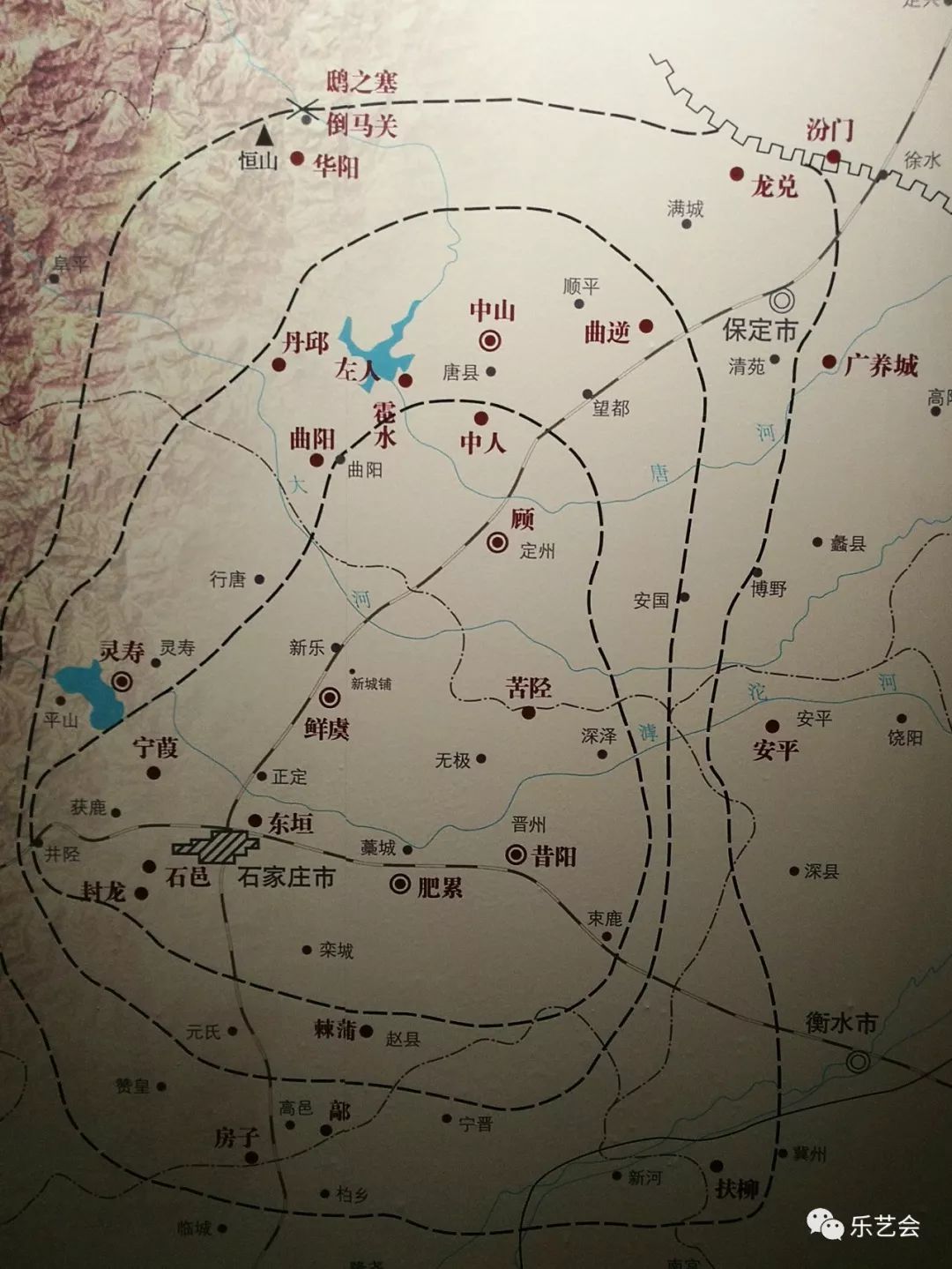 古中山国是白狄鲜虞部在今河北省中南部建立的诸侯国,其始建于春秋末