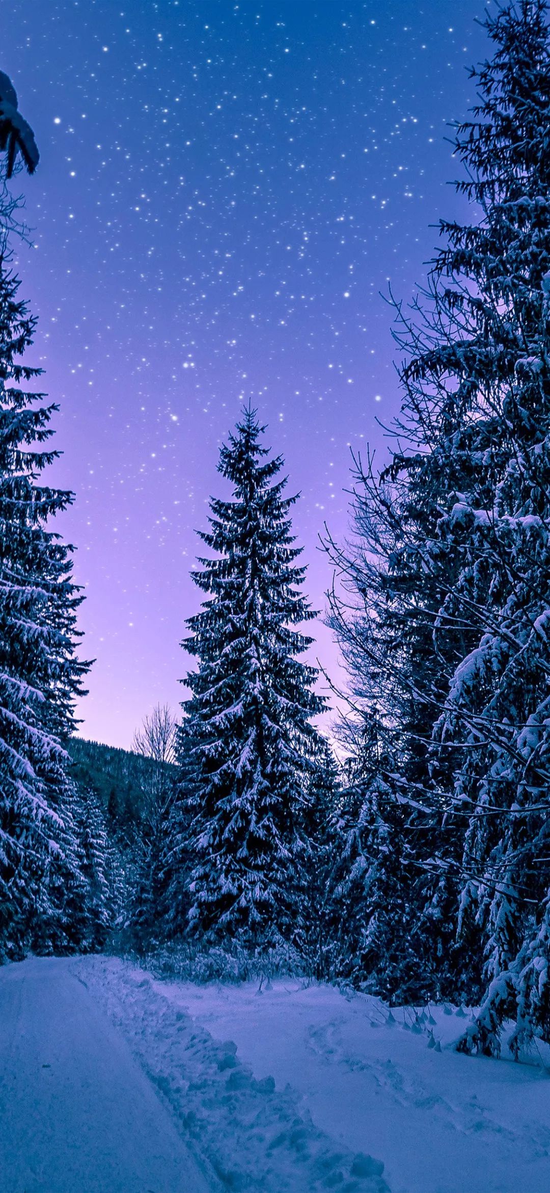 iphone壁纸分享雪景