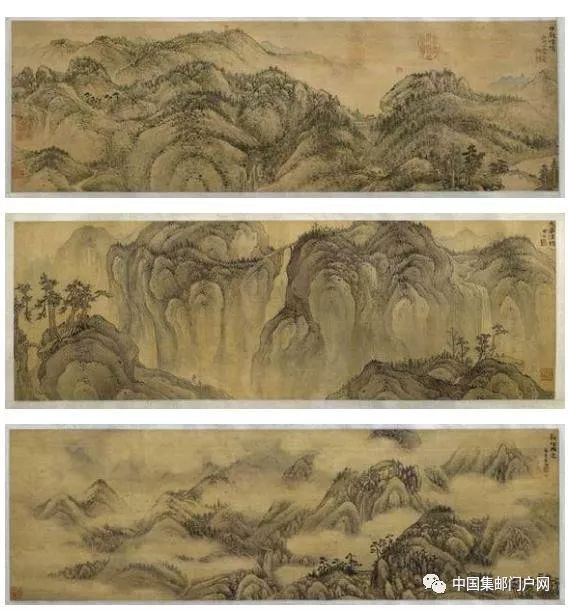 明年新邮五岳图古画原作赏析组图