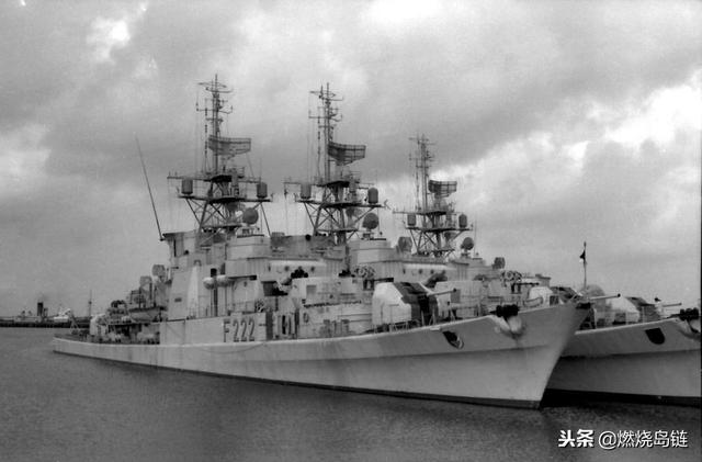 二战后联邦德国建造的首型国产护卫舰f120型科隆级护卫舰