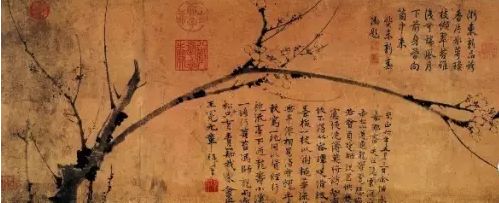 元-王冕[1287-1359]-墨梅图