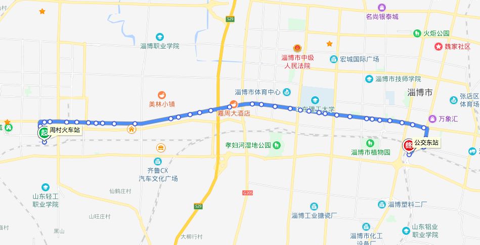 重要周村4路45路96路等通往张店的公交线路调整快看有没有你常坐的