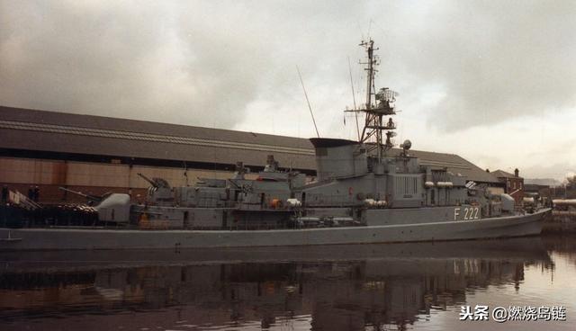 二战后联邦德国建造的首型国产护卫舰——f120型"科隆