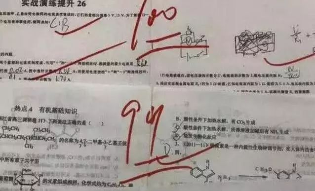 我是教师 | 老师为什么要在试卷分数下画两条横线?