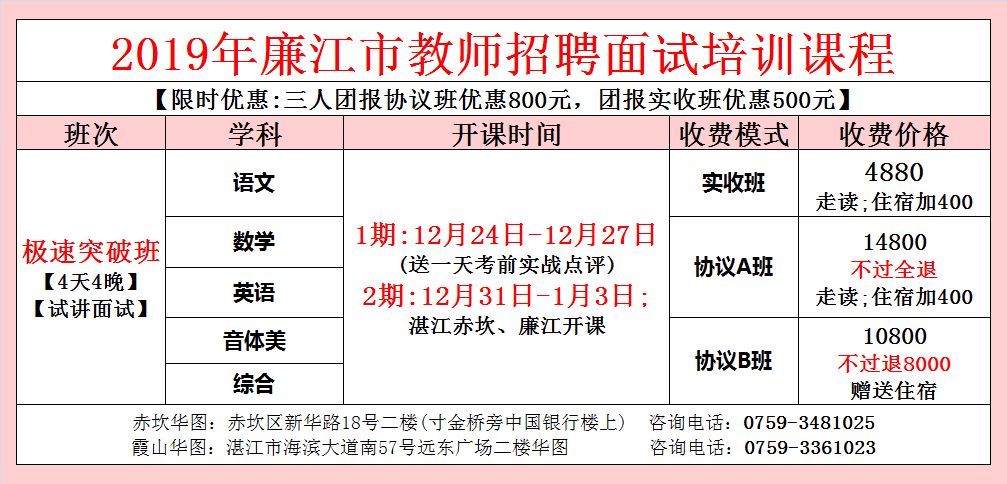 廉江教师招聘_广东廉江市教师招聘报名流程及小一寸报名照片在线制作方法(3)