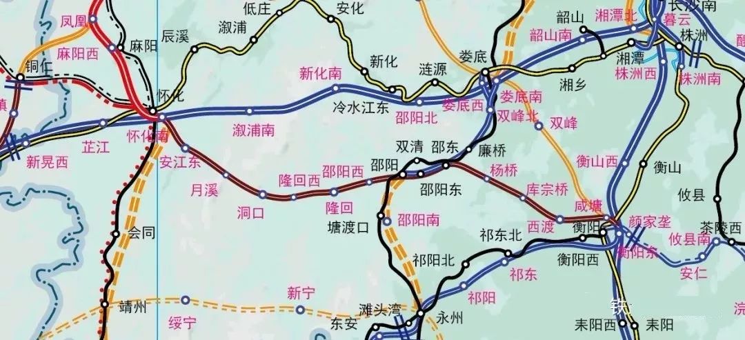 怀邵衡铁路定于12月26日正式通车复兴号来了隆回火车站大量美图来袭