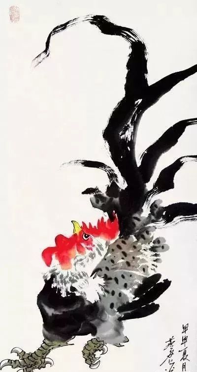 文化 正文  这是今年近70岁的画家白燕君笔下的一组大吉图,笔丰墨润