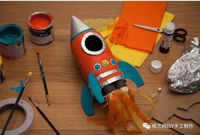 最受孩子们喜欢的纸艺科技手工:飞机,汽车,火箭… 赶紧收藏吧 (附教程
