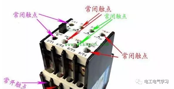 交流接触器的辅助触点有什么作用