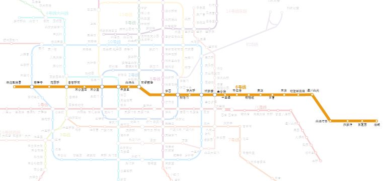 三局地铁北京地铁17条运营线路你乘坐过几条线了呢