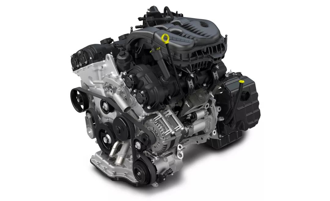 装配在道奇ram 上的3.6l dohc pentastar v6发动机