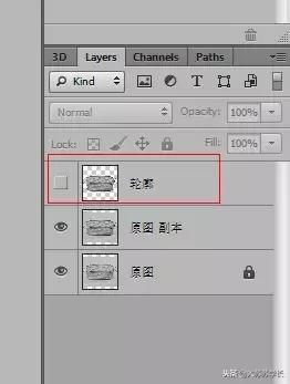 新建白底图,填充为白色