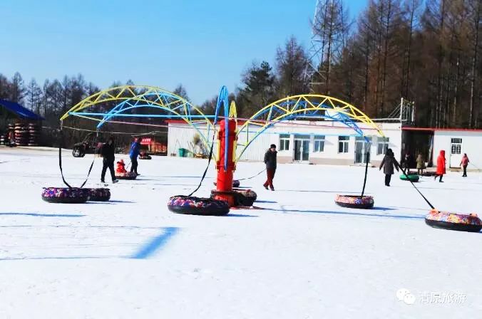 抚顺清原玉龙溪冰雪大世界承包你这个冬季所有的戏雪项目