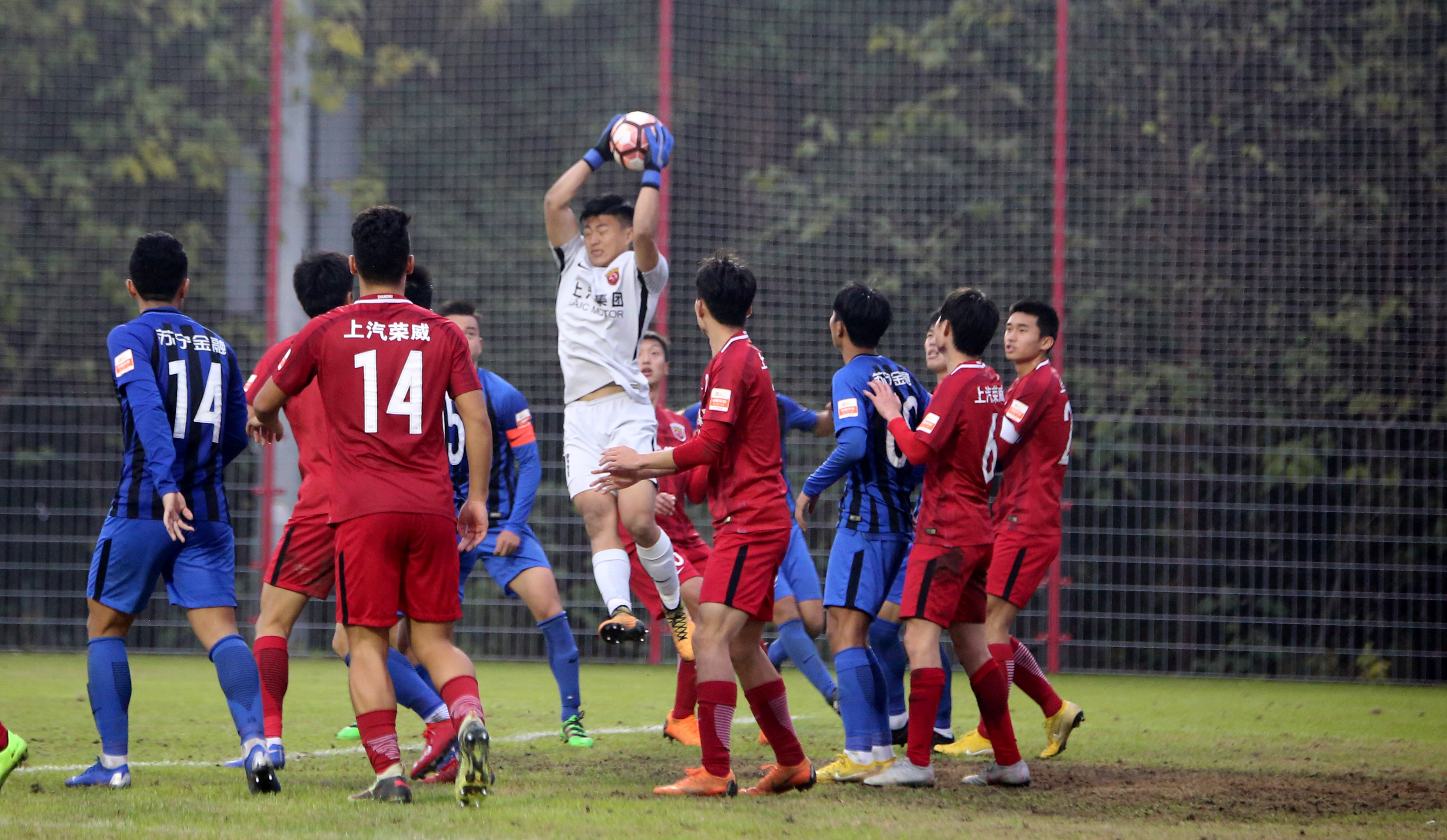 U23联赛1\/4决赛恒大不敌鲁能 申花上港均获晋