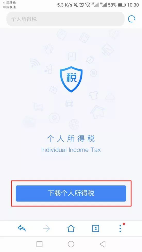 个人所得税自然人办税服务平台手机APP下载
