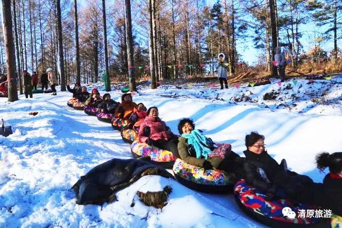 抚顺清原玉龙溪冰雪大世界承包你这个冬季所有的戏雪项目