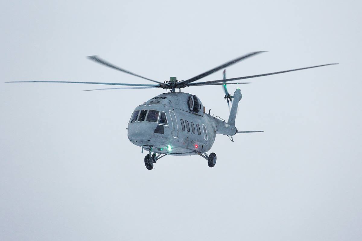 米家族新成员 俄2019年收两架最新的米-38t直升机