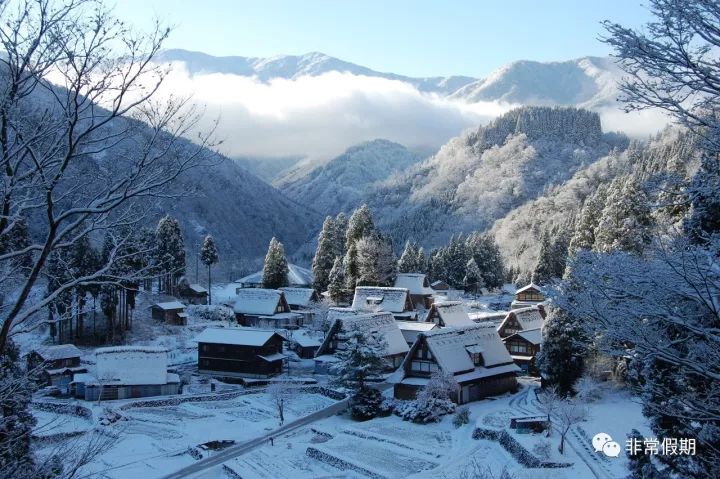 魅力富山世界遗产五个山合掌村落