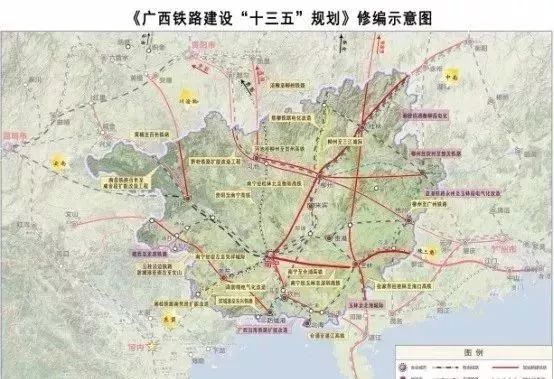 广西新增这些高铁路线规划,快来看看路过你家吗?