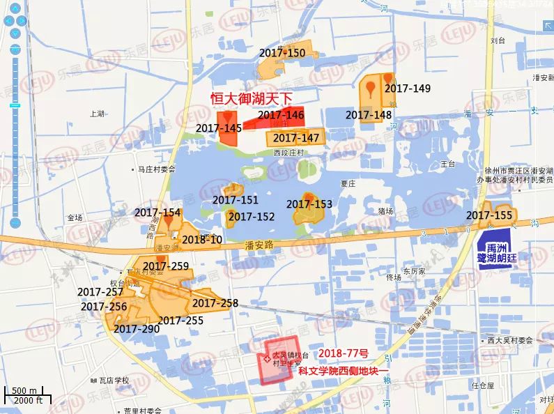 上海大华首入徐州5.52亿落子贾汪潘安湖 豪泽置业再入